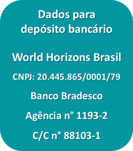 Dados para depósito bancário